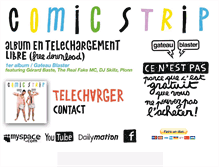 Tablet Screenshot of comicstrip.chateaubruyant.com