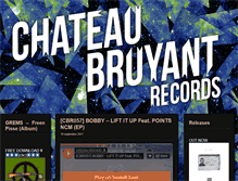 Tablet Screenshot of chateaubruyant.com